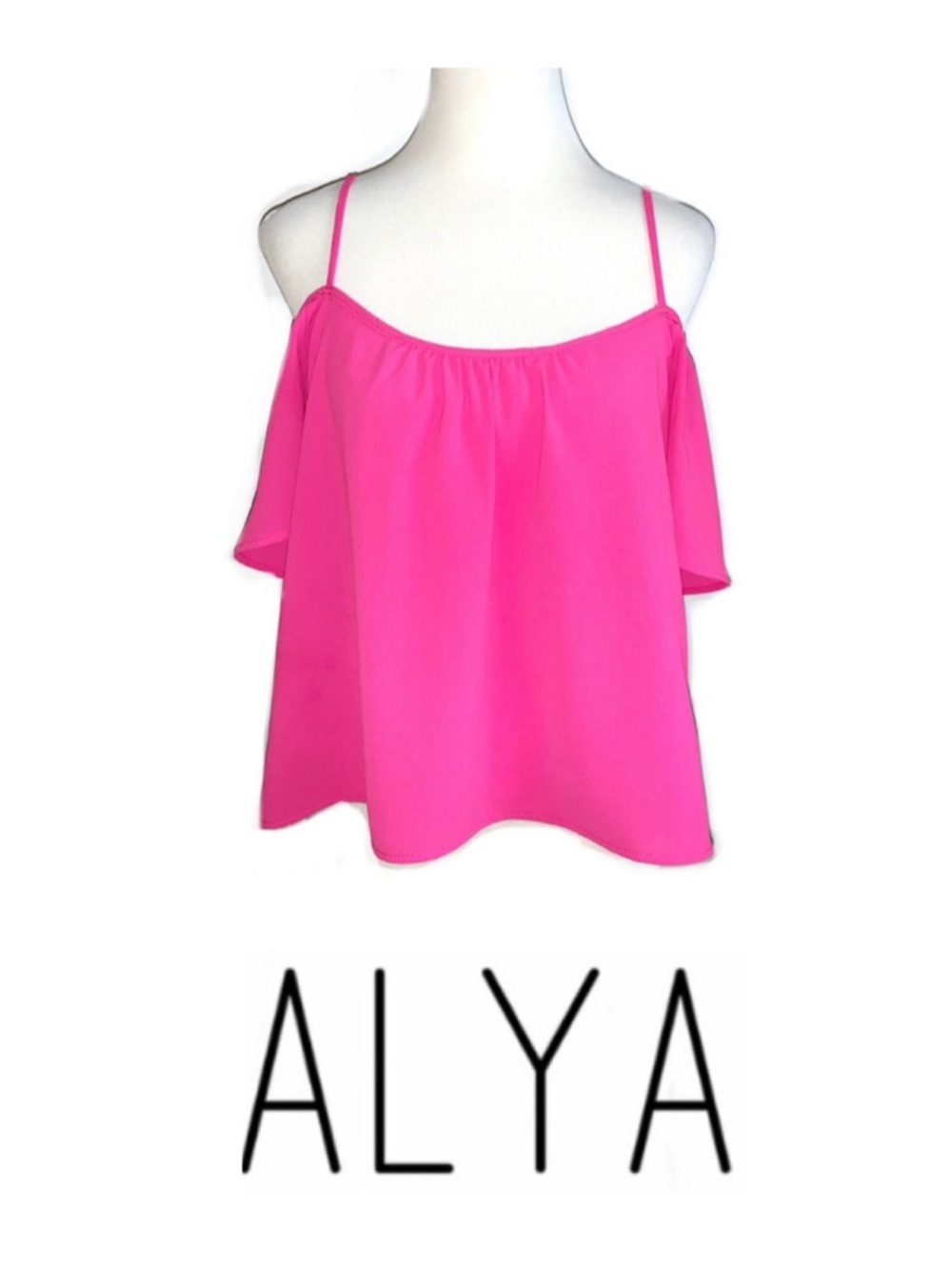 ALYA COLD SHOULDER TOP